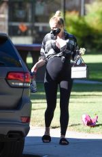Pregnant SOPHIE TURNER and Joe Jonas with Friends at a Park in Los Angeles 07/16/2020