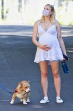 Pregnant SOPHIE TURNER Out in Encino 07/02/2020