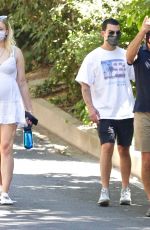 Pregnant SOPHIE TURNER Out in Encino 07/02/2020