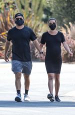 Pregnt LEA MICHELE Out in Santa Monica 07/20/2020