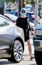 RACHEL MCADAMS Out Shopping in Los Angeles 07/08/2020