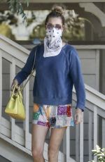REBBECA ROMIJN Leaves Farmers Market in Calabasas 07/18/2020