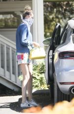 REBBECA ROMIJN Leaves Farmers Market in Calabasas 07/18/2020