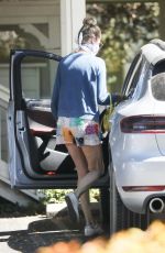 REBBECA ROMIJN Leaves Farmers Market in Calabasas 07/18/2020