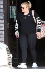 REBEL WILSON Leaves a Gym in Sydney 07/01/2020
