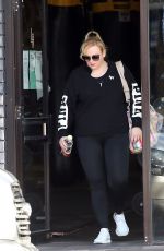 REBEL WILSON Leaves a Gym in Sydney 07/01/2020