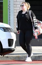 REBEL WILSON Leaves a Gym in Sydney 07/01/2020