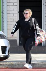 REBEL WILSON Leaves a Gym in Sydney 07/01/2020