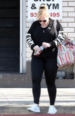 REBEL WILSON Leaves a Gym in Sydney 07/01/2020