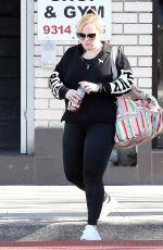 REBEL WILSON Leaves a Gym in Sydney 07/01/2020
