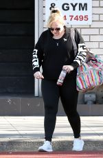REBEL WILSON Leaves a Gym in Sydney 07/01/2020