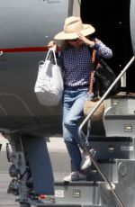REESE WITHERSPOON Landing at Van Nuys in Los Angeles 07/08/2020