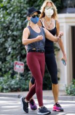 REESE WITHERSPOON Out Hiking with a Friend in Santa Monica 07/09/2020