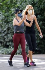 REESE WITHERSPOON Out Hiking with a Friend in Santa Monica 07/09/2020