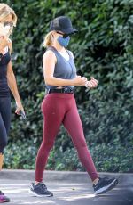 REESE WITHERSPOON Out Hiking with a Friend in Santa Monica 07/09/2020