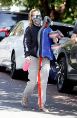 REESE WITHERSPOON Wearing a Mask Out in Los Angeles 07/21/2020