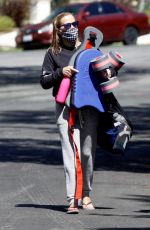 REESE WITHERSPOON Wearing a Mask Out in Los Angeles 07/21/2020