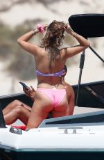 RITA ORA in Bikini at a Boat in Spain 07/29/2020