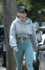RITA ORA Out and About in Notting Hill 07/20/2020