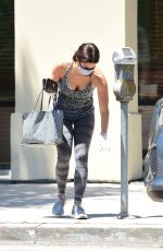 ROSALYN SANCHEZ Leaves a Medical Building in Los Angeles 07/17/2020