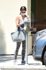 ROSALYN SANCHEZ Leaves a Medical Building in Los Angeles 07/17/2020