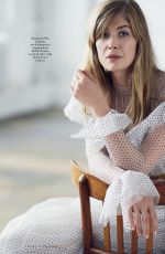 ROSAMUND PIKE in Io Donna Del Corriere Della Sera, July 2020
