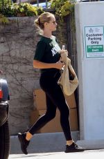 ROSIE HUNTINGTON WHITELEY Arrives at a Gym in Los Angeles 07/27/2020