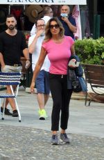 SABRINA SALERNO Out and About in Portofino 07/17/2020
