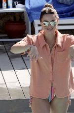SAM FAIERS in Bikini at a Pool in Spain 07/21/2020