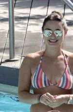 SAM FAIERS in Bikini at a Pool in Spain 07/21/2020