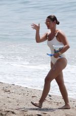 SAM FAIERS in Swimsuit at a Beach in Spain 07/24/2020