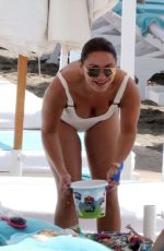 SAM FAIERS in Swimsuit at a Beach in Spain 07/24/2020
