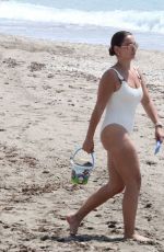 SAM FAIERS in Swimsuit at a Beach in Spain 07/24/2020