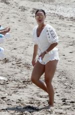 SAM FAIERS in Swimsuit at a Beach in Spain 07/24/2020