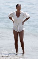 SAM FAIERS in Swimsuit at a Beach in Spain 07/24/2020