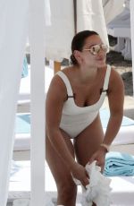 SAM FAIERS in Swimsuit at a Beach in Spain 07/24/2020