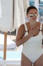 SAM FAIERS in Swimsuit at a Beach in Spain 07/24/2020