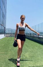 SAMARA WEAVING at a Gym - Instagram Photos 07/01/2020