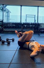 SAMARA WEAVING at a Gym - Instagram Photos 07/01/2020