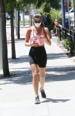SARA SAMPAIO Heading to a Gym in Los Angeles 07/07/2020