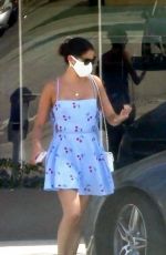 SARA SAMPAIO in a Summer Dress Out in West Hollywood 07/07/2020