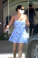 SARA SAMPAIO in a Summer Dress Out in West Hollywood 07/07/2020
