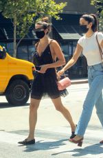 SARA SAMPAIO Out with a Friend at Urth Caffe in West Hollywood 07/13/2020
