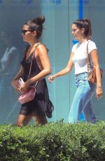 SARA SAMPAIO Out with a Friend at Urth Caffe in West Hollywood 07/13/2020