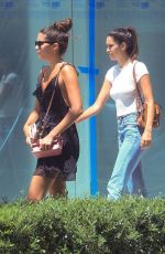 SARA SAMPAIO Out with a Friend at Urth Caffe in West Hollywood 07/13/2020