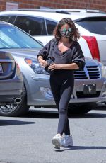 SARAH HYLAND Out and About in Los Angeles 07/17/2020