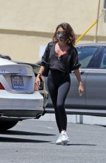SARAH HYLAND Out and About in Los Angeles 07/17/2020