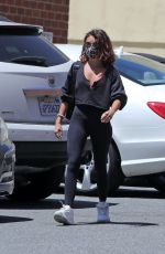 SARAH HYLAND Out and About in Los Angeles 07/17/2020
