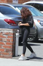 SARAH HYLAND Out and About in Los Angeles 07/17/2020
