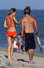 SARAH ROEMER in Bikini and Chad Michael at a Beach in Malibu 07/09/2020
